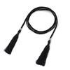 Ethnic Women Braided Knot Tassel Belt Waistband Skinny Thin Waist Rope Strap