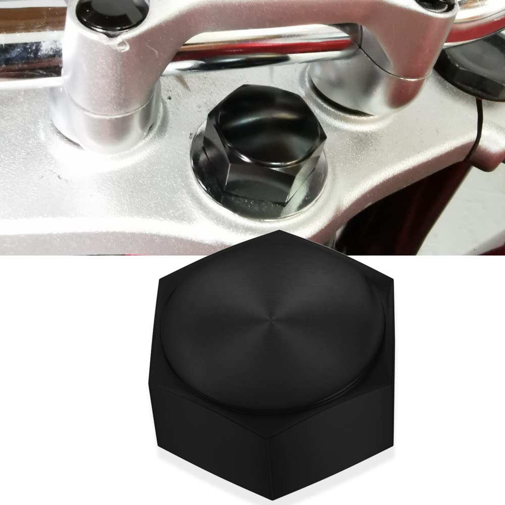 

Фрезерованная на станке с ЧПУ алюминиевая дюралюминиевая гайка рулевой колонки для Honda Hunter Cab CT125 Trail 125 чёрный