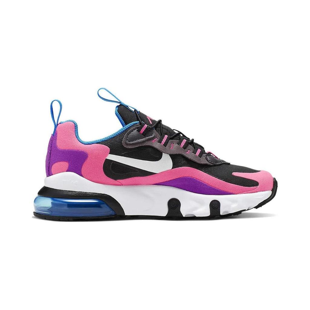 Nike Air Max 270 React Black Hyper Pink Vivid Purple PS BQ0100-001