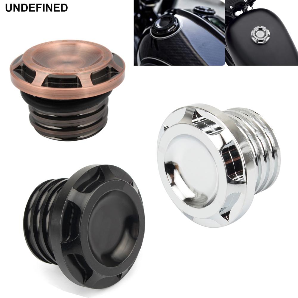Motorcycle Fuel Cap Gas Tank Oil Caps Vented Decorative For Harley Sportster 883 1200 XL Touring Road King Softail Fat Boy Dyna Fuel Tank Caps3