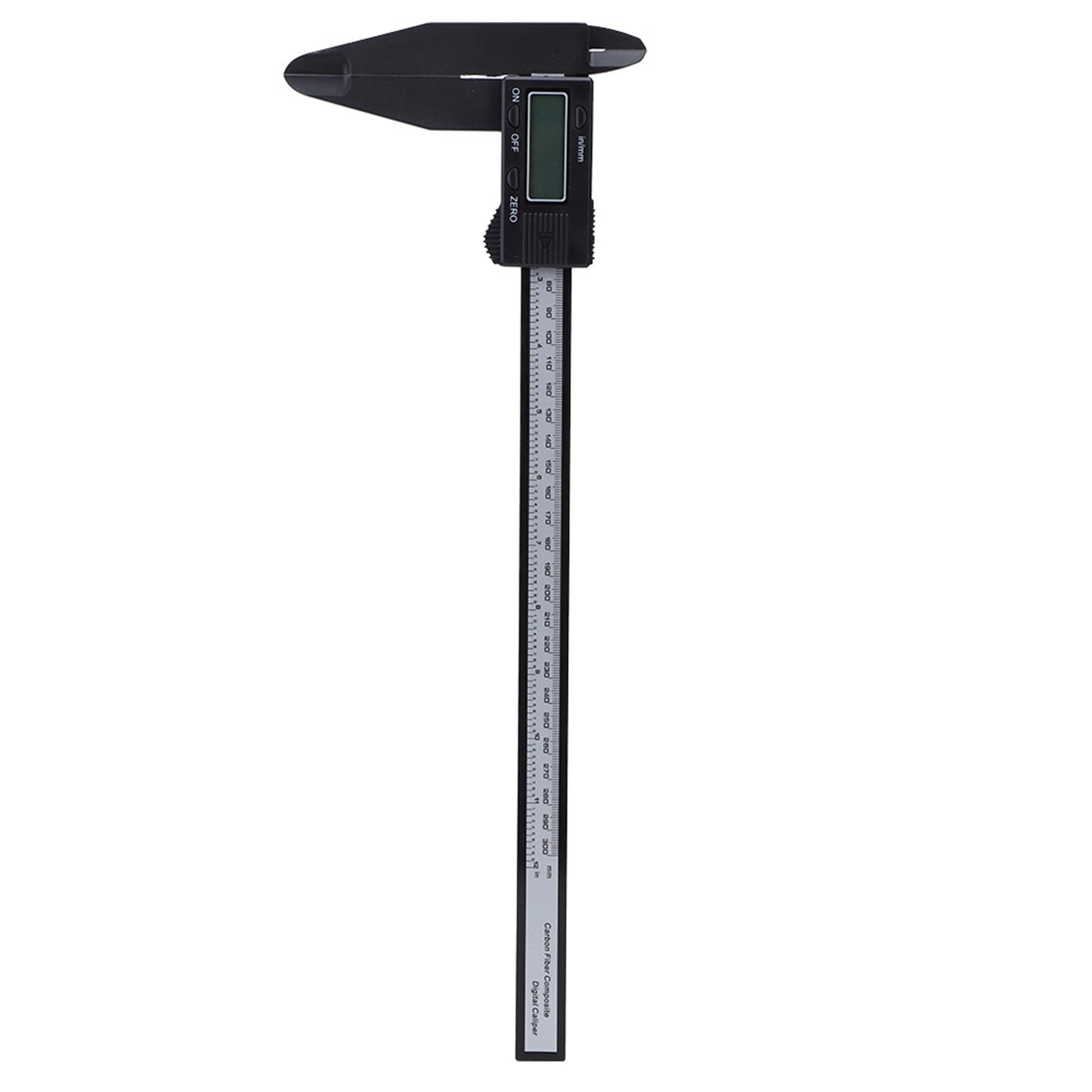 150mm/300mm Digital Electronic Caliper Carbon Ruler with   Jaw Msuring Tool