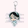Cute Alien Stage Roommates Chibis Keychains for Womens Accessories Bag Luka Ivan Till Mizi Hyuna Sua Keyrings Jewelry Fans Gifts