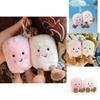 Cotton Candy Animal Plush Keychain With Soft Short Hair For Kids And Baby