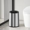 Stainless Steel Trash Bin Large Capacity Built In Double Layer Lidless Waste Bins Bathroom Kitchen Wastebasket Home Supplies