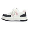 Sky blue board shoes spring and autumn 22 new heart bear high value student thick sole