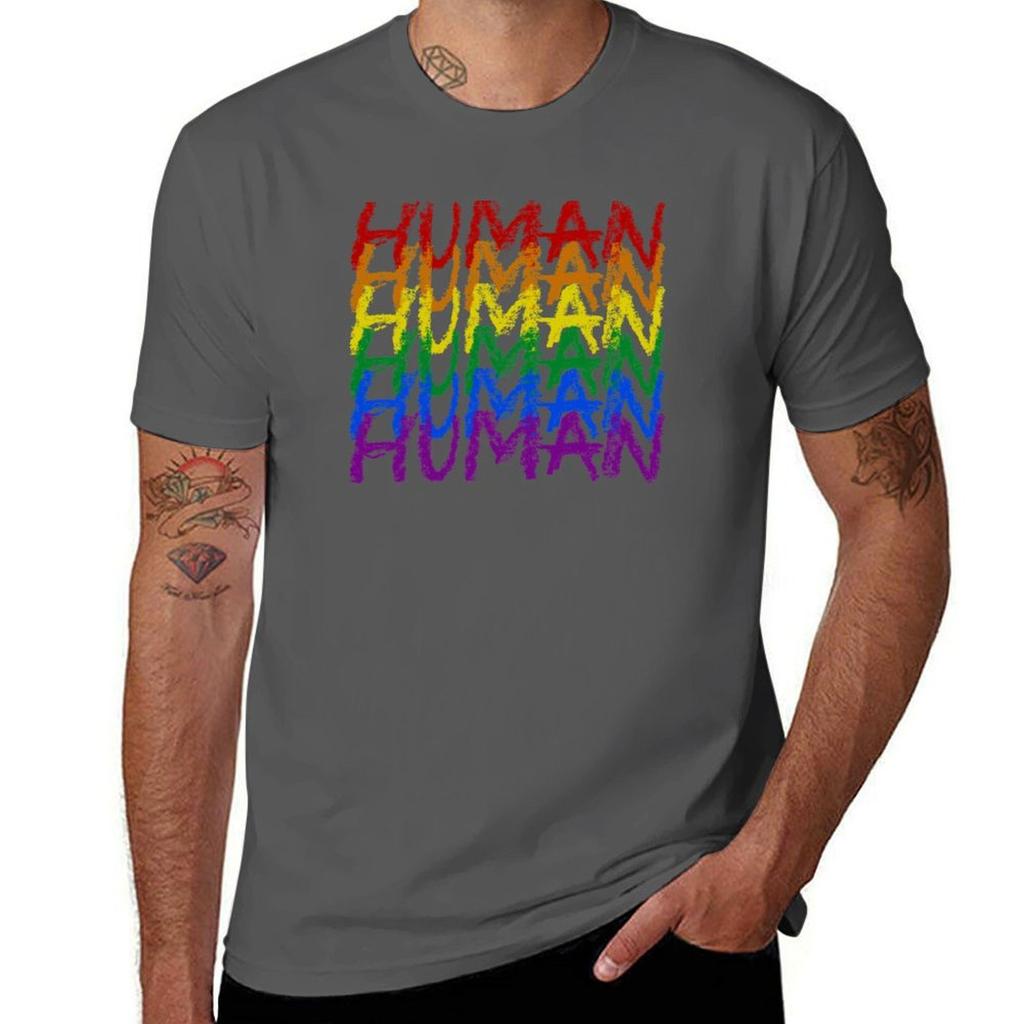 Human TShirt g man t shirts for men man t shirt cotton high quality TShirt