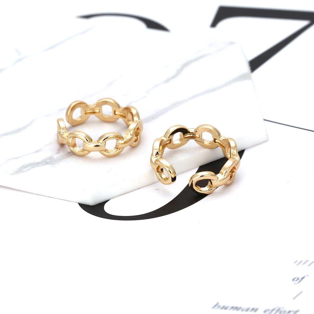 Ear Buckle Female Metal Cartilage Ear Cuff Clip Earrings Set Korean Earrings for Women Ear Clip