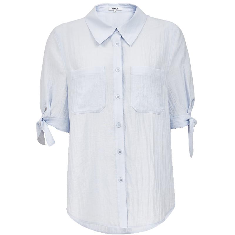ONLY Women s Relaxed Fit Short Sleeve Lapel Shirt 37