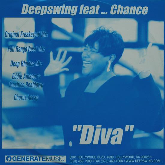 

12inch Record DEEP SWING, CHANCE - Diva GM005 Generate Music 2002 US Dance & Electronica Used