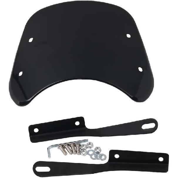 Motorcycle Retro Windscreen Windshield Wind Screen Deflector Cover for RoyalEnfield Royal Enfield Meteor Hunter 350 Interceptor 650 350 Himalayan 400