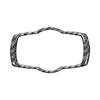 For BMW 3 Series E90 E92 2005-2012 Carbon Fiber Car Headlight Control Panel Knob Frame Decoration Sticker Interior Accessories