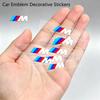 Car Interior Sticker Creative Emblem Badge Sticker Waterproof For BMW M F10 F20 E83 E90 E92 E93 X1 X5 X6 F30 G03 E43 E53 E63 E84 UK8