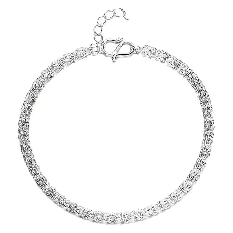 Элегантный женский браслет  Хвост феникса  с серебряным покрытием - Роскошный нишевый дизайн для мероприятий в ювелирном магазине