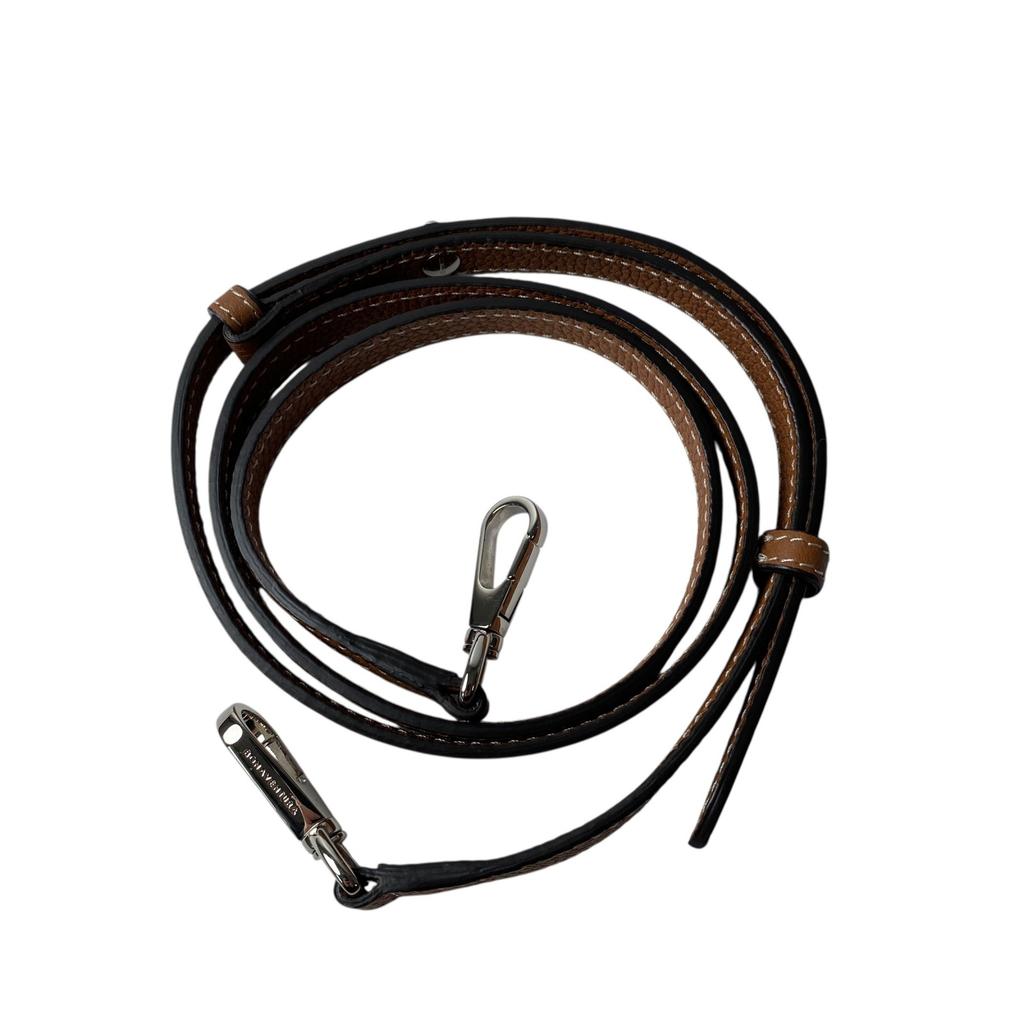 Used Shoulder Bag Brown Leather Women