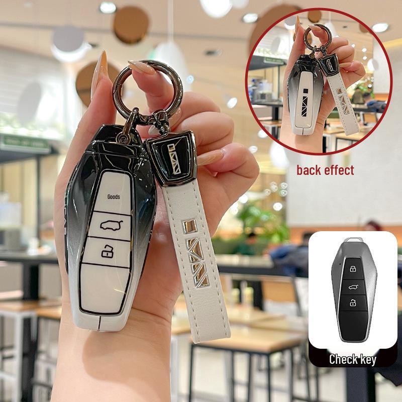 2024 Chery EQ7 Key Cover - Shuxiangjia New Style Metal Shell for iCar03