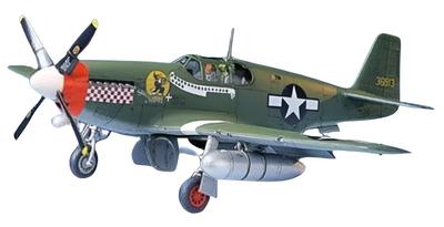 Tamiya 1/48 Masterpiece Series No. 42 U.S. Army North American P-51B Mustang Plastic Model Kit 61042