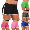 Women Sexy Girls Yo-Ga Short Running Peach Hip Sports Leisure Summer Skinny Patchwork Shorts Fashion Underpants
