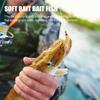 100pcs Breadworm Fishing Bait Set Freshwater Sandworm Maggot Soft Worm Fishing Lure Set