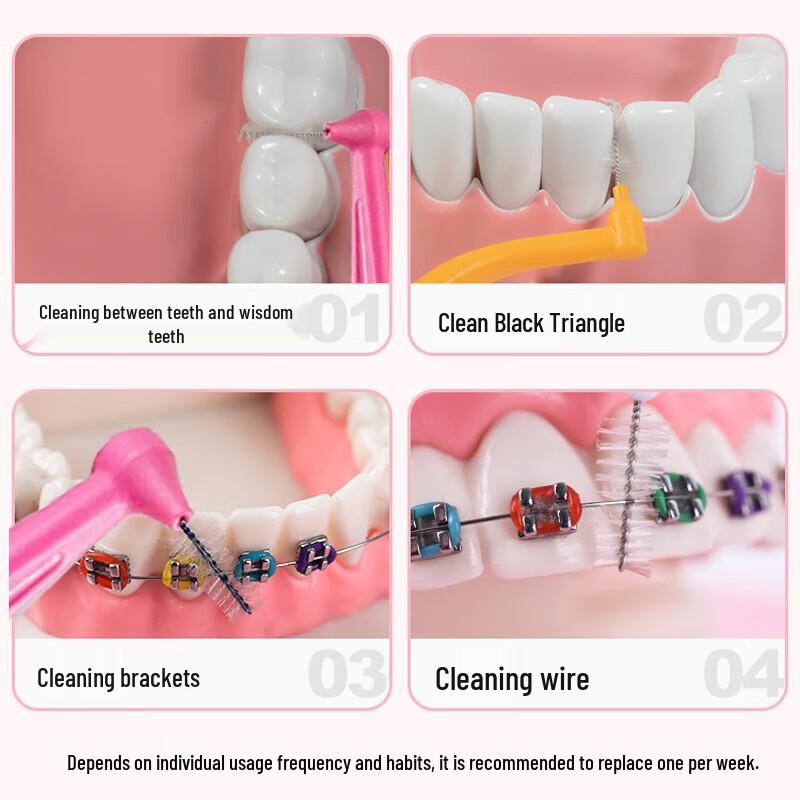 Tepe Swedish Interdental Brushes & Silicone Picks for Orthodontics