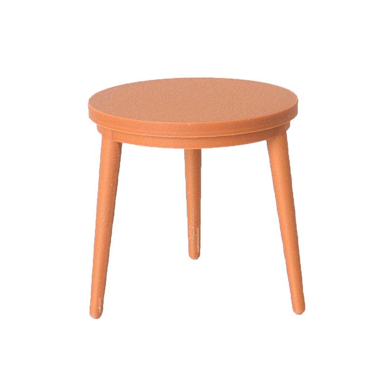 Miniature Dollhouse Round Side Table - DIY Furniture & Scene Accessories