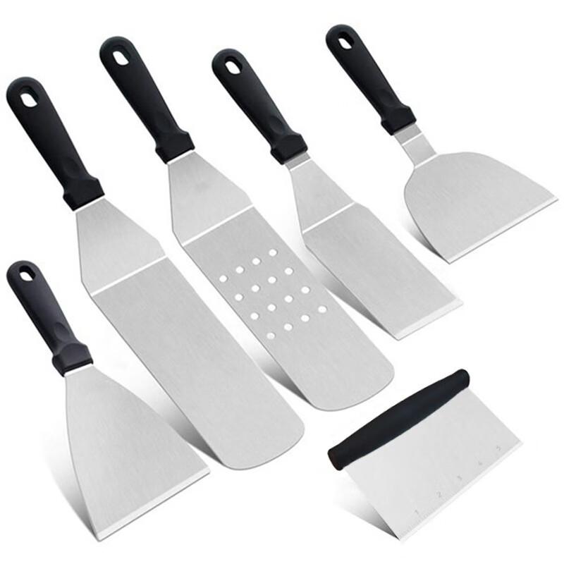 Zhishi 6-Piece Stainless Steel BBQ Tool Set