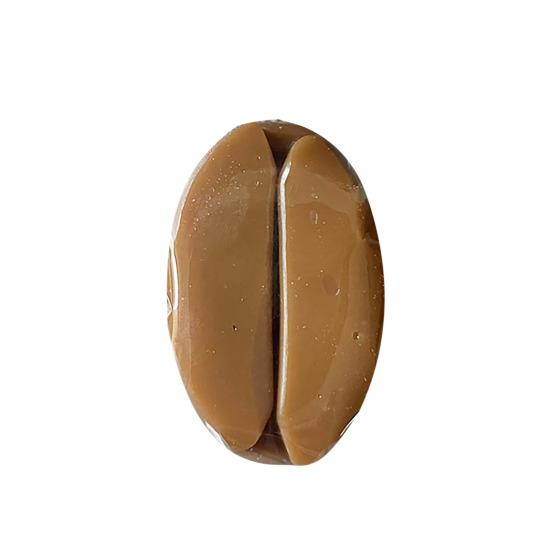 

Squeeze Toy Realistic Food Healing Sensory Toy Slow Rebound Coffee Bean Shape Decompression Tool Portable Keychain Bag Pendant S