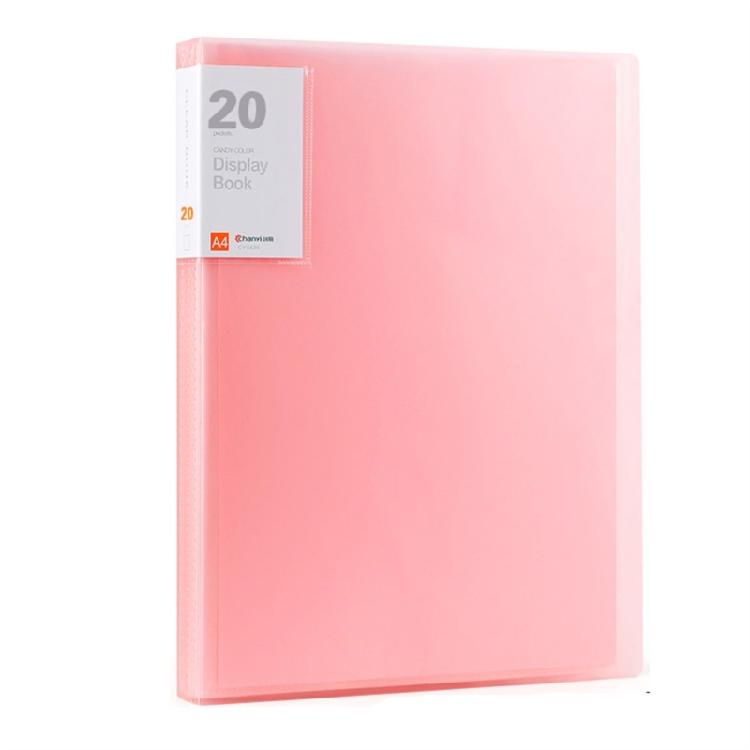 A 4 Clear Test Papers Organizers 80 Pages File Folder Large Capacity Storage Folder Document Bag
