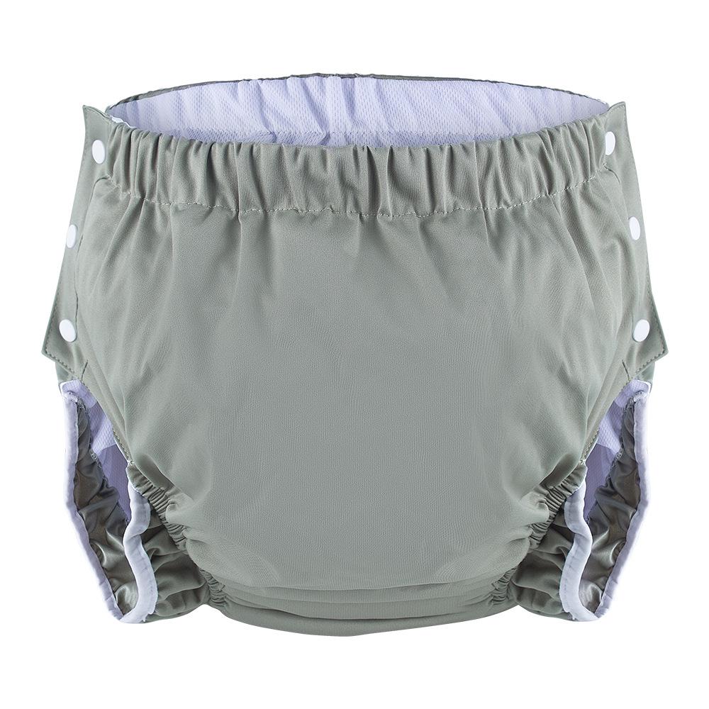 Leak-Proof Adult Incontinence Pants with Cotton Snap Closure