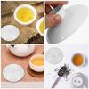 Ceramic Tea Cup Cover White 3.2inch Reusable Heat Resistant Lid Easy Clean Multifunction for Tea Cups Mugs Ceramic Mug Covers