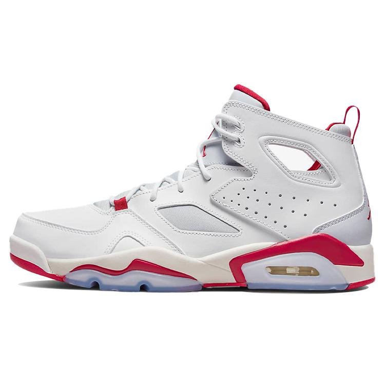 New JORDAN Flight Club 91 White Pure Platinum Sail Mystic Hibiscus DC7329-102