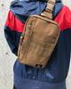 Storm Cross Body Bag One Shoulder Bag Rucksack Bag Military Force Camouflage Survival Game MOLLE Compatible 4L 45852 [STORMCROS] Self-Defense (GSDF