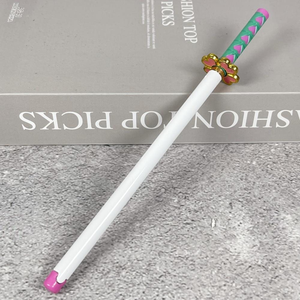 Stylo Bille Katana Anime 7,8 Pouces Sabre Shinobu Métal Katana Japonais Anime Sabre de Samouraï Stylo Sphère Présent Tanjirou