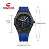 New Casual Man Wrist Watch Fashion Sports 5ATM Waterproof Men's Quartz Watches Silicone Band Male Clock Relogio Masculino