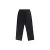 Converse Knitted Sweatpants Men's Black Moderate Straight Fit Pants 10025613-A01