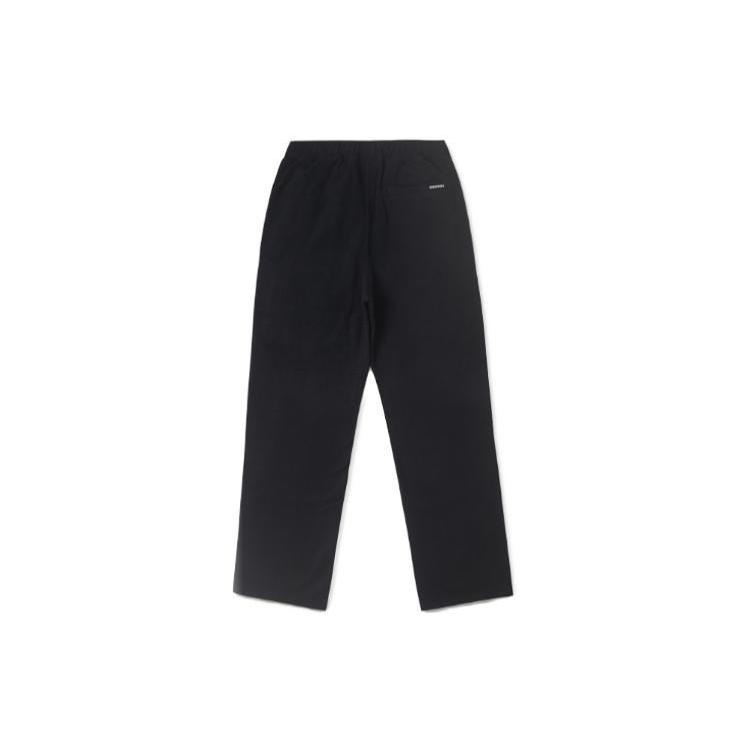 Converse Knitted Sweatpants Men's Black Moderate Straight Fit Pants 10025613-A01