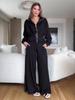 2025 Autumn Women's Long Sleeve High Waist Top & Pants Set