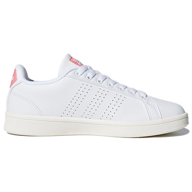 Adidas Neo Cf Advantage Cl Protiskluzové Lehké Ležérní Tenisky Dámské Tenisky Jasně Bílé AW3974