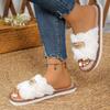 Women's Slippers, Home Slippers, Plush Slippers, Warm Slippers, Couple Slippers, Floor Slippers