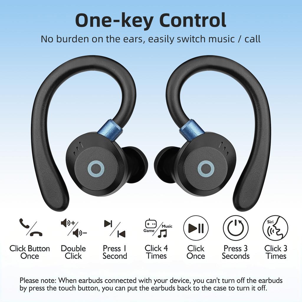 TWS K09 Wireless Bluetooth Earbuds Dual Ear Digital Display In-Ear Headphones Business Sports Noise Reduction Bluetooth Earbuds