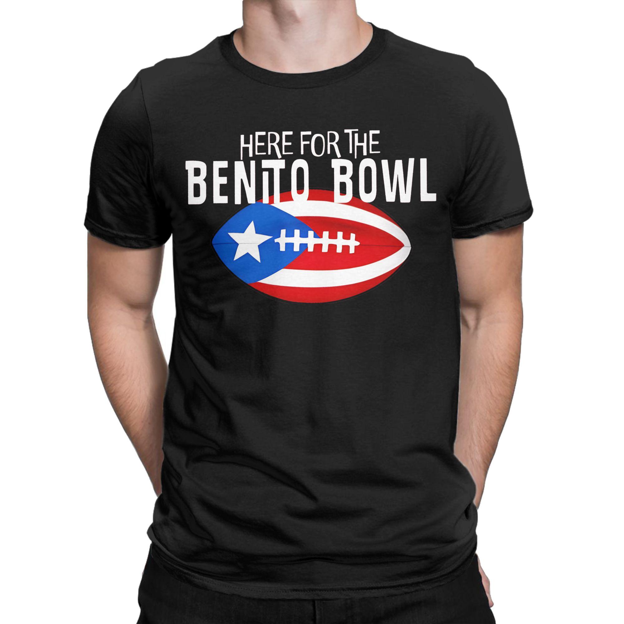 

Bad Bunny Football Bowl T Shirts Men s 100% Cotton Humor T-Shirts Crew Neck Tees Short Sleeve Clothes Unique - Men s Summer... S разноцветный