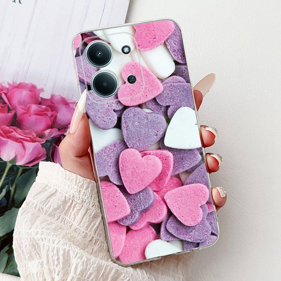 For Xiaomi Poco C85 4G Cover For Redmi 15C 4G Case Cute Cartoon Luxury Cool Boy Girls Fashion Butterfly Bumper Casing 25078RA3EA