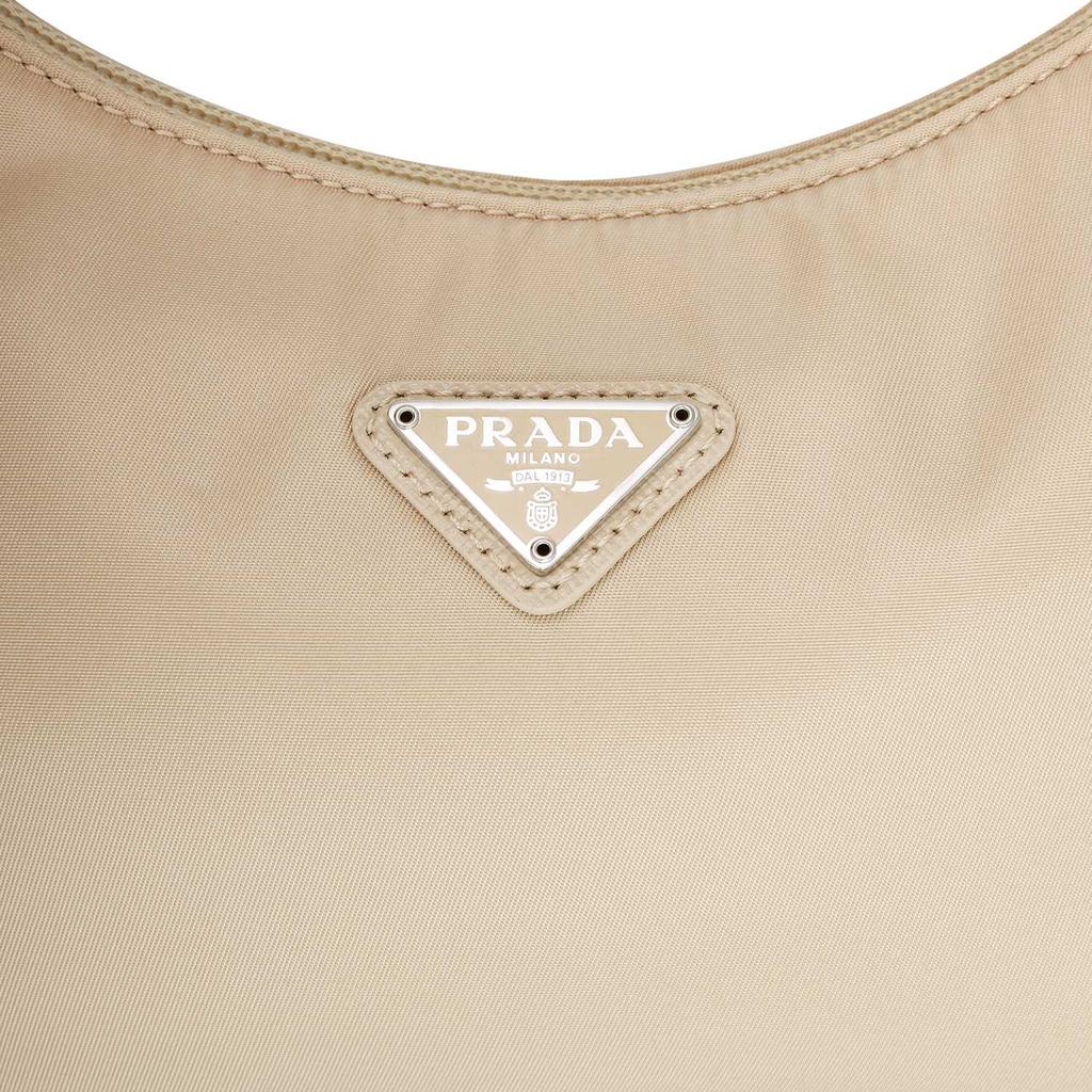 Prada Neuauflage 2000 Nylon Mini-Handtasche Damenhandtaschen Wüstenbeige 1NE515_RDH0_F0F24
