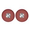 2Pcs Car Anti-Slip Silicone Coaster Auto Water Cup Pads For Volkswagen VW Arteon Caddy Magotan CC Teramont Touran T-Cross PassatNI7
