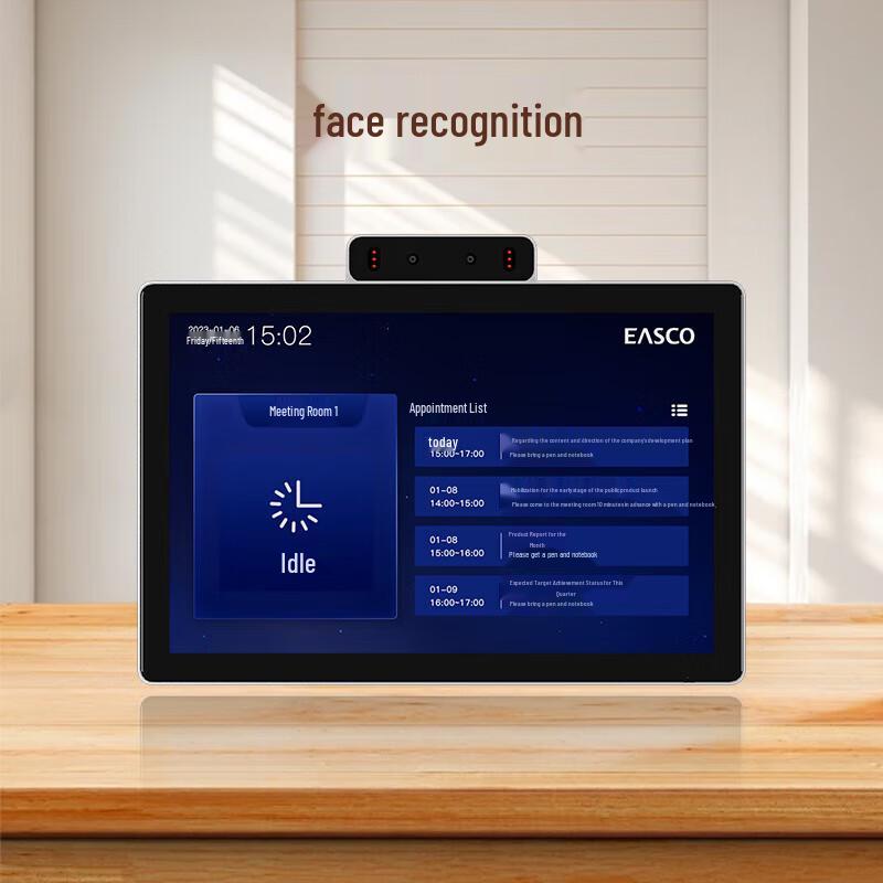 Maotongi Yunqi 10-inch Dynamic Facial Recognition Attendance Terminal CN plug (adapter included)