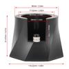 Spiral Texture Portafilter Tamping Station Coffee Tamper Base  For Espresso Brewing