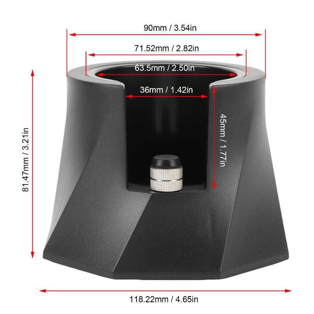 Spiral Texture Portafilter Tamping Station Coffee Tamper Base For Espresso Brewing