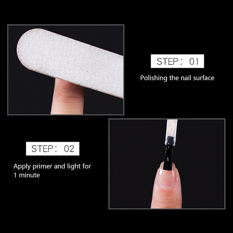 50pcs/set Nail Extension Fiber Nails Nail Acrylic Tips Set Fiberglass Nails Extension Pack Fiber