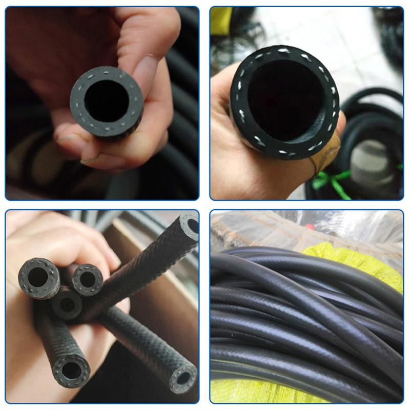ZG 1M Black ID 4mm~32mm NBR Smooth Nitrile Rubber Hose For Automotive and Motorcycle Machinery Hose Flexible Fuel Hoses