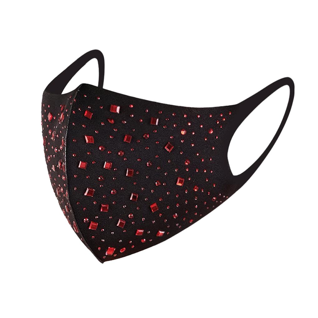 

Маска-сетка со стразами, маска для лица с пайетками, эластичная маскарадная, тянущаяся, декорированные аксессуары, вечеринка, Рождество, шоу