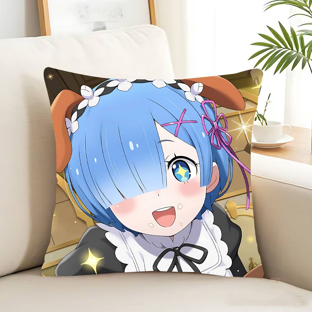 Re Anime Zero Pillow Case Removable Washable Cushion Cover – All-Season Soft Linen